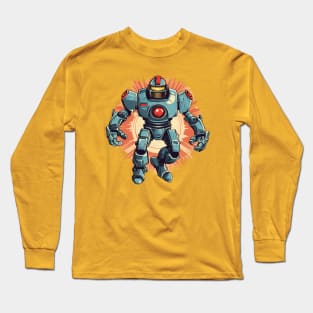 Vintage robot Long Sleeve T-Shirt